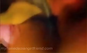 POV of my cute Chinese gf fucking me then licks my dick 